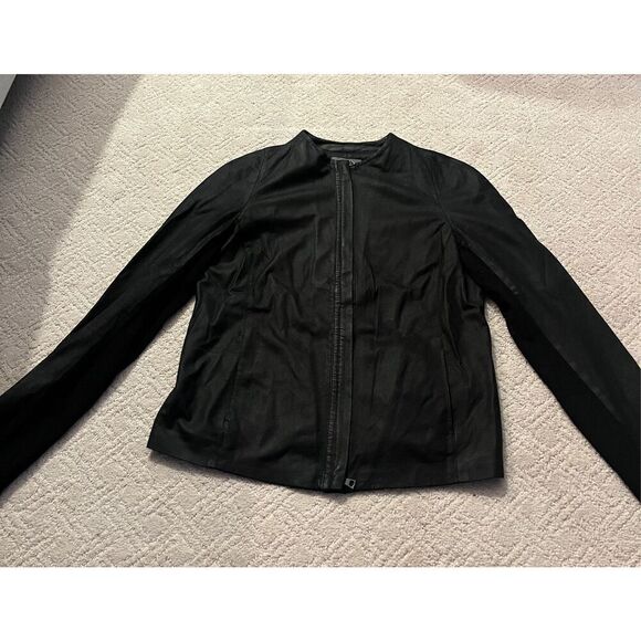 Vince ‘Paper’ Leather Jacket - Picture 5 of 14